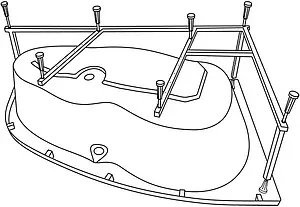 Ванна акриловая Excellent Aquarella 170x110 R WAEX.ARP17WH Ванна акриловая Excellent Aquarella 170x110 R WAEX.ARP17WH, 5