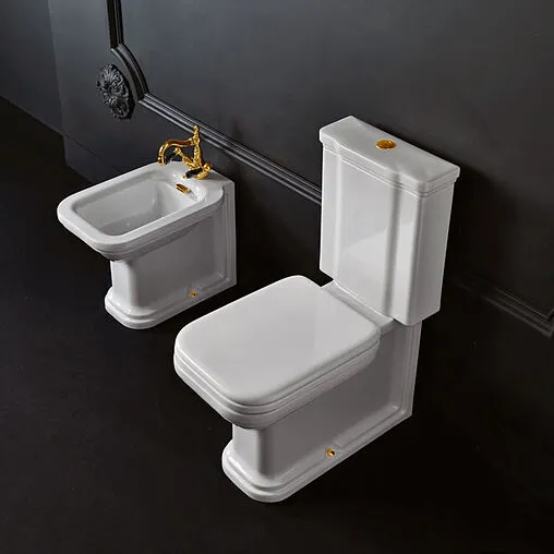 Унитаз-компакт Kerasan Waldorf белый 411701+418101+