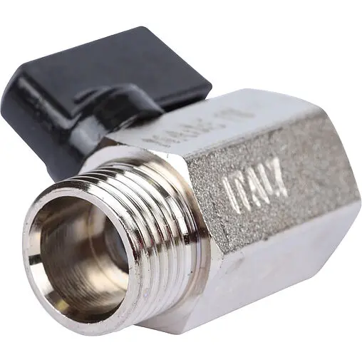 Кран шаровый мини ½"в x ½"н Bugatti Kansas 08050021