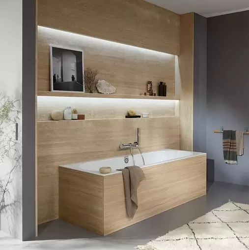 Ванна квариловая Villeroy&Boch Oberon 2.0 170x75 альпийский белый UBQ170OBR2DV-01