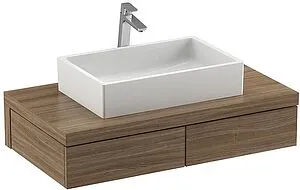 Тумба под умывальник подвесная Ravak SD Formy 120 орех X000001037 Тумба под умывальник подвесная Ravak SD Formy 120 орех X000001037, 1