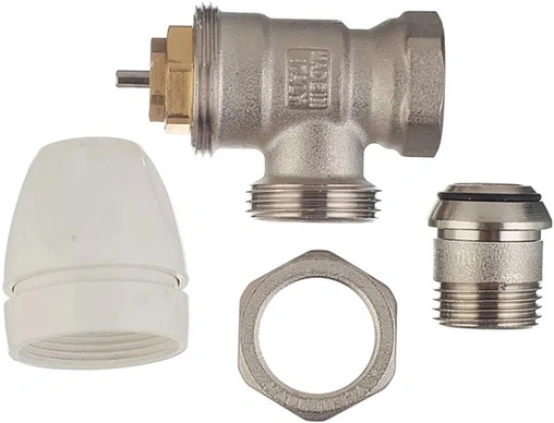 Вентиль терморегулирующий угловой ¾&quot; в/н Tiemme 3300022