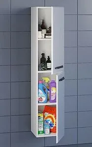 Шкаф-пенал подвесной Uperwood Upd Foster белый матовый 291020526, 3