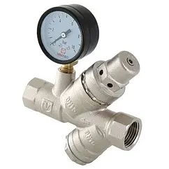 Клапан подпиточный с манометром ½" Valtec VT.515 VT.515.N.04 Клапан подпиточный с манометром ½" Valtec VT.515 VT.515.N.04