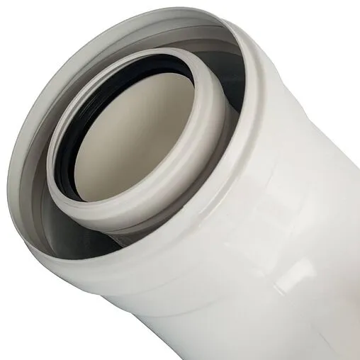 Колено стартовое коаксиальное Ø 60/100мм (PP-FE) Stout SCA-8610-210090