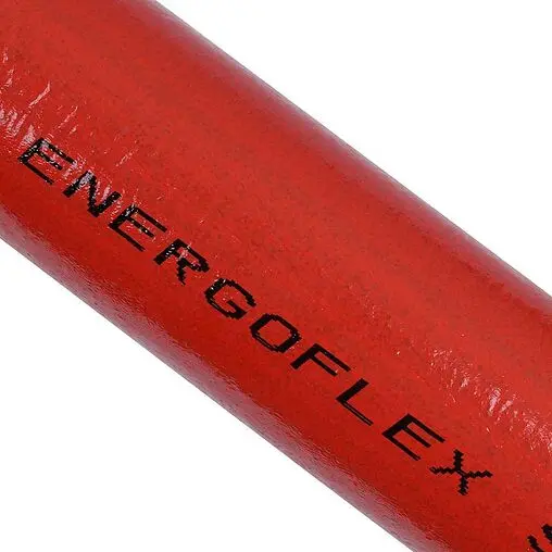 Теплоизоляция для труб 35/6мм красная Energoflex Super Protect EFXT035062SUPRK
