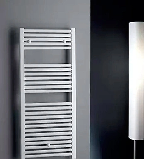 Полотенцесушитель водяной лесенка Lazzarini Roma 1230х750 белый 386360