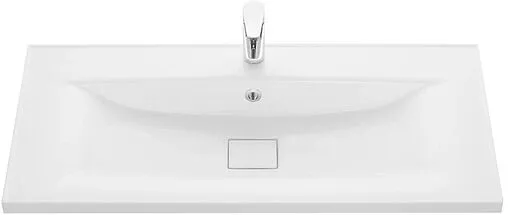 Тумба-умывальник подвесная Aquaton Римини 100 new белый 1A2328K4RN010