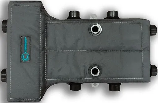 Распределительный коллектор 3 контура с гидрострелкой 1¼&quot;н x 1&quot;н Север-М3 1925009