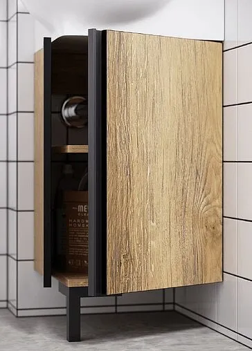 Тумба под умывальник напольная Aqwella Porto 45 дуб балтийский POR0104DB