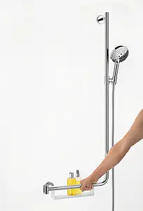 Душевая стойка Hansgrohe Raindance Select S 120 3jet 110см правосторонняя хром/белый 26326400 Душевая стойка Hansgrohe Raindance Select S 120 3jet 110см правосторонняя хром/белый 26326400, 4