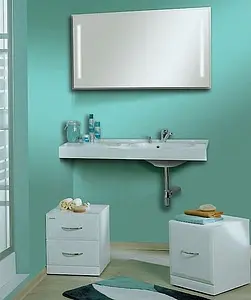 Раковина Aquaton Отель 100 R белый 1A70083NOT01R, 3