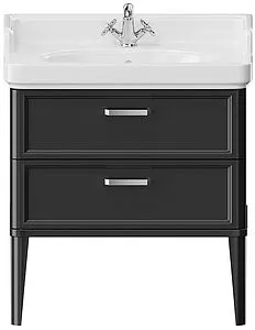 Тумба-умывальник напольная Kerama Marazzi Pompei 80 чёрный PO.N.80.2\BLK+PO.wb.80 Тумба-умывальник напольная Kerama Marazzi Pompei 80 чёрный PO.N.80.2\BLK+PO.wb.80, 3