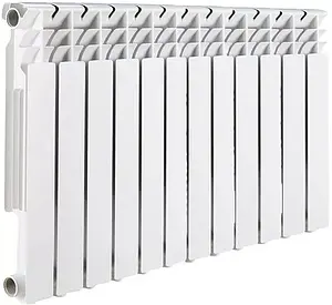 Радиатор биметаллический 12 секций Rommer Optima Bm 500 RBM-0210-050012, 1