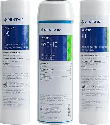 Комплект сменных картриджей Slim Line 10&quot; Atoll №202 STD ATECRT202