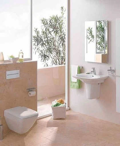 Раковина Laufen Palace 45 белый 8.1570.1.000.104.1