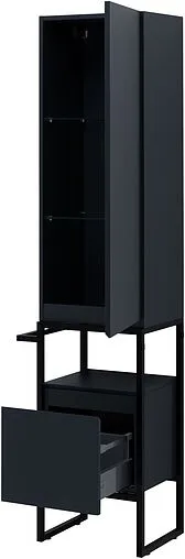Шкаф-пенал напольный Allen Brau Priority 40 R антрацит 1.31005.AM