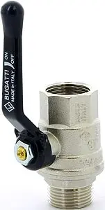 Кран шаровый ¾&quot;в x ¾&quot;н Bugatti Oregon 03050068, 4