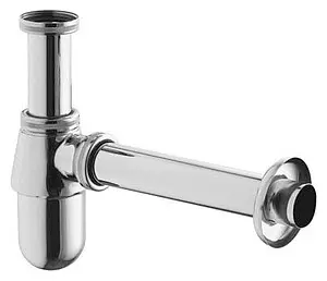 Сифон бутылочный для раковины Kludi хром 1010505-00 Сифон бутылочный для раковины Kludi хром 1010505-00, 1