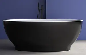 Ванна акриловая отдельностоящая Abber 165x80 AB9207B, 3