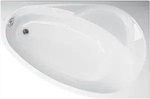 Ванна акриловая Vagnerplast Flora 150x100 R VPBA151FLA3PX-04, 1