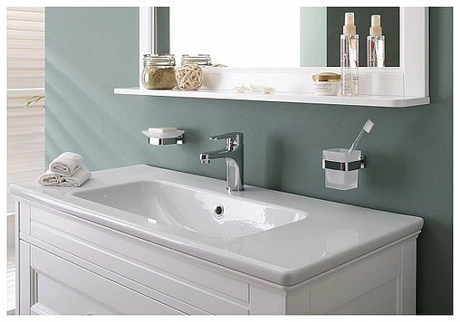 Тумба под умывальник Aquanet Бостон М 100 белый 00209678