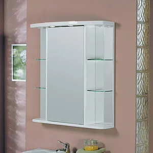 Шкаф-зеркало Aquaton Эмили 80 белый 1A002702EM010 Шкаф-зеркало Aquaton Эмили 80 белый 1A002702EM010, 3