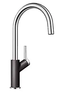 Смеситель для кухни Blanco Carena тёмная скала 520972 Смеситель для кухни Blanco Carena тёмная скала 520972, 1