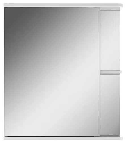 Шкаф-зеркало Айсберг Норма 1-60 L белый DA1605HZ