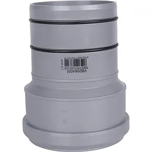 Переход на ПВХ внутренний D=110x100мм Sinikon 564001, 4