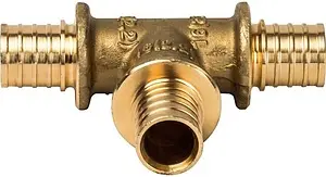 Тройник аксиальный соединительный 16мм Stout SFA-0013-000016 Тройник аксиальный соединительный 16мм Stout SFA-0013-000016, 2