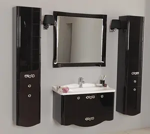 Тумба-умывальник Aquaton Венеция 90 чёрный 1A1556K0VN950 Тумба-умывальник Aquaton Венеция 90 чёрный 1A1556K0VN950, 4