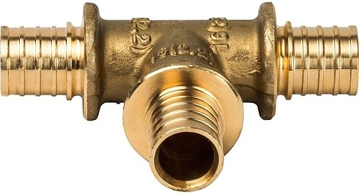 Тройник аксиальный соединительный 16мм Stout SFA-0013-000016