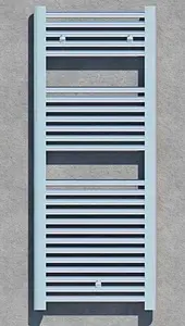 Полотенцесушитель водяной лесенка Lazzarini Roma 1230х500 полированная сталь 386408, 3