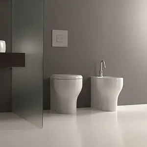 Биде напольное Kerasan K 09 белый 362101, 5