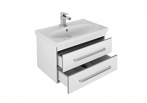 Тумба под умывальник подвесная Aquanet Сиена 70 белый 00186361