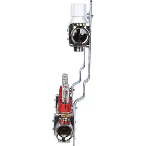 Группа коллекторная с расходомерами 5 отводов 1&quot;в/в x ¾&quot;ек Luxor CD 477/5 15662705N, 2