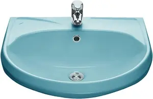 Раковина Santeri Вест 57 голубой 1.3111.8.S06.11B.0 Раковина Santeri Вест 57 голубой 1.3111.8.S06.11B.0, 1