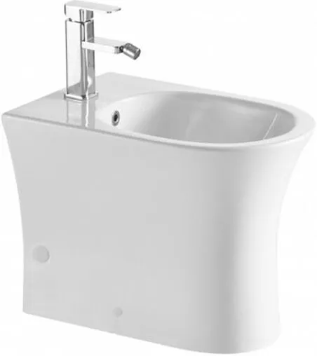 Биде напольное Aquanet Roll белый Roll-B