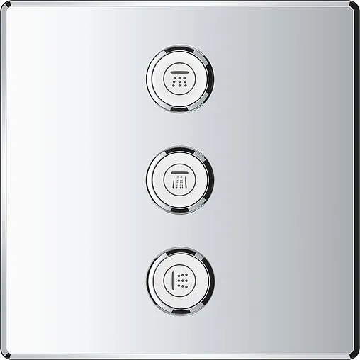 Вентиль переключающий на 3 потребителя Grohe Grohtherm SmartControl хром 29127000 Вентиль переключающий на 3 потребителя Grohe Grohtherm SmartControl хром 29127000