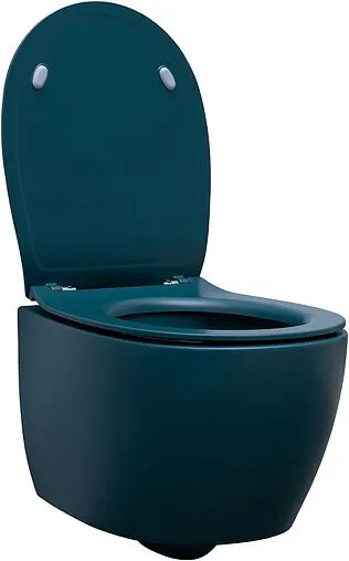 Унитаз подвесной безободковый Allen Brau Fantasy петроль 4.11004.PT