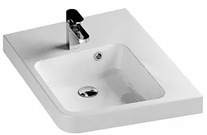 Раковина Ravak Be Happy II 50 R белый XJAP1100001 Раковина Ravak Be Happy II 50 R белый XJAP1100001, 1