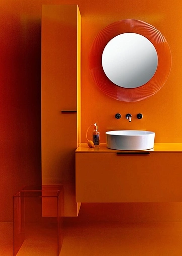 Зеркало Laufen Kartell 78 оранжевый 3.8633.1.082.000.1