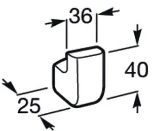 Крючок Roca Tempo хром 817020001 Крючок Roca Tempo хром 817020001, 2