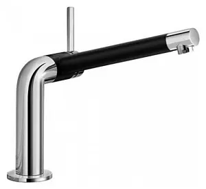 Смеситель для кухни Blanco Seda хром/чёрный 519063, 1