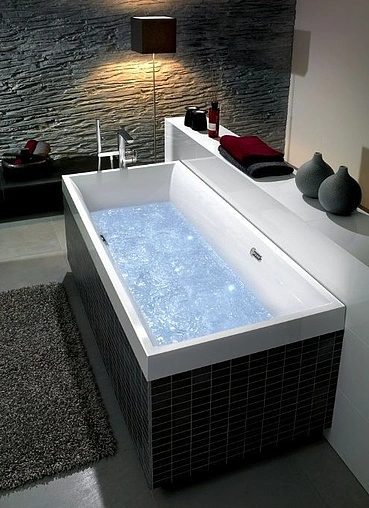 Ванна квариловая Villeroy&amp;Boch Squaro Edge 180x80 альпийский белый UBQ180SQR2V-01