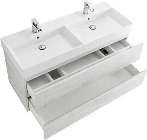 Тумба под умывальник подвесная Cezares Molveno 46 120 Legno Bianco MOLVENO 46-120-2C-SO-2-LB Тумба под умывальник подвесная Cezares Molveno 46 120 Legno Bianco MOLVENO 46-120-2C-SO-2-LB, 3