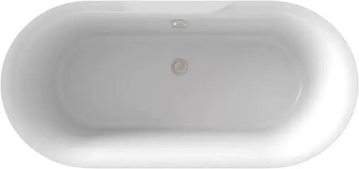 Ванна отдельностоящая из искусственного камня Bas Венеция 170х80 белый ВА00003