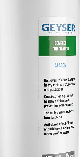 Картридж для комплексной очистки и умягчения Гейзер Арагон Смарт 30073