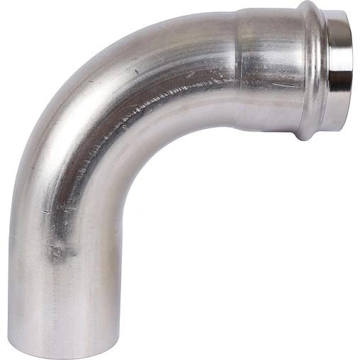 Уголок пресс однорастубный 54мм угол 90° Sanha NiroSan 9001A 69001A54